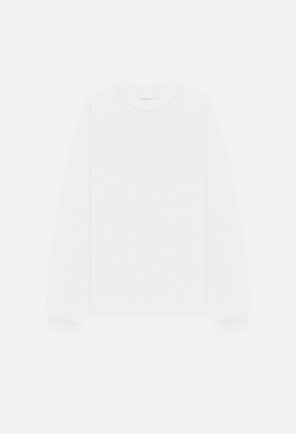 900 LS Mock Tee / White