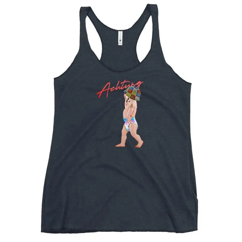 Achtung Baby Women's Racerback Tank