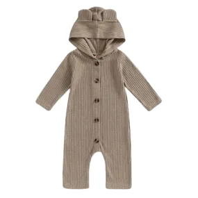 Baby Layette - Gender Neutral Teddy Bear Romper