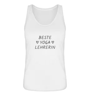 Beste Yogalehrerin 100% Bio Tank Top