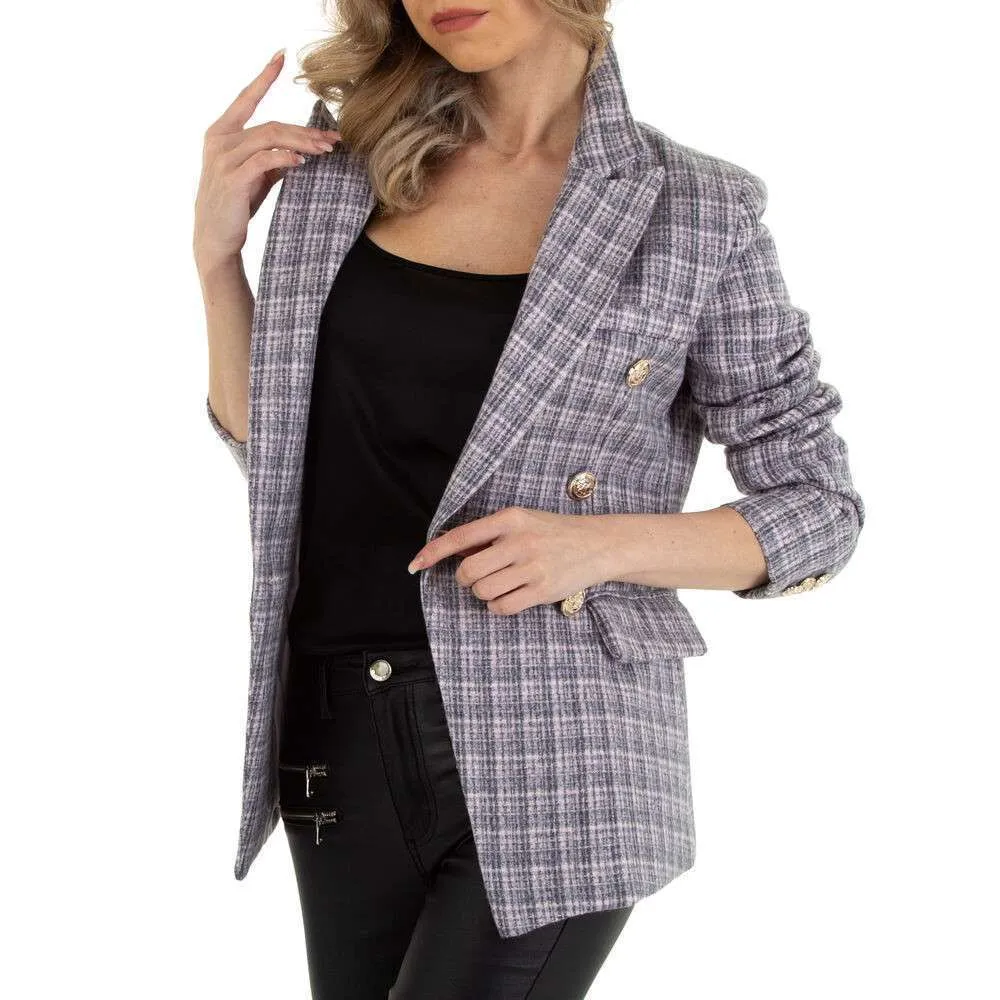 Blazer Chaqueta Cuadros Frankfurt