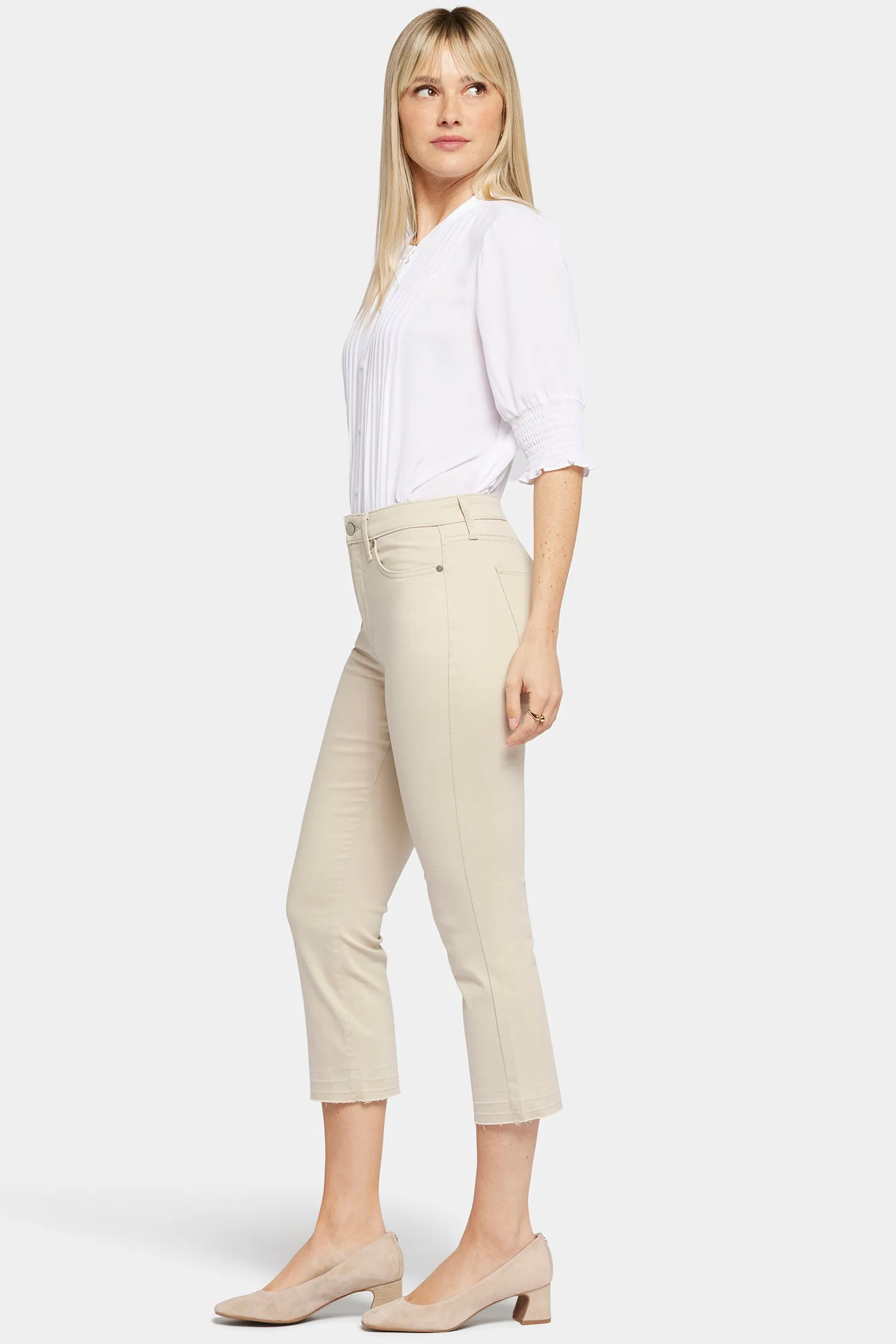 Chloe Capri Jeans - Feather