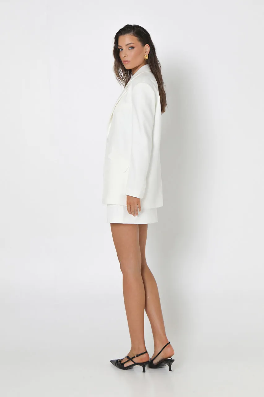 Collins Blazer | White