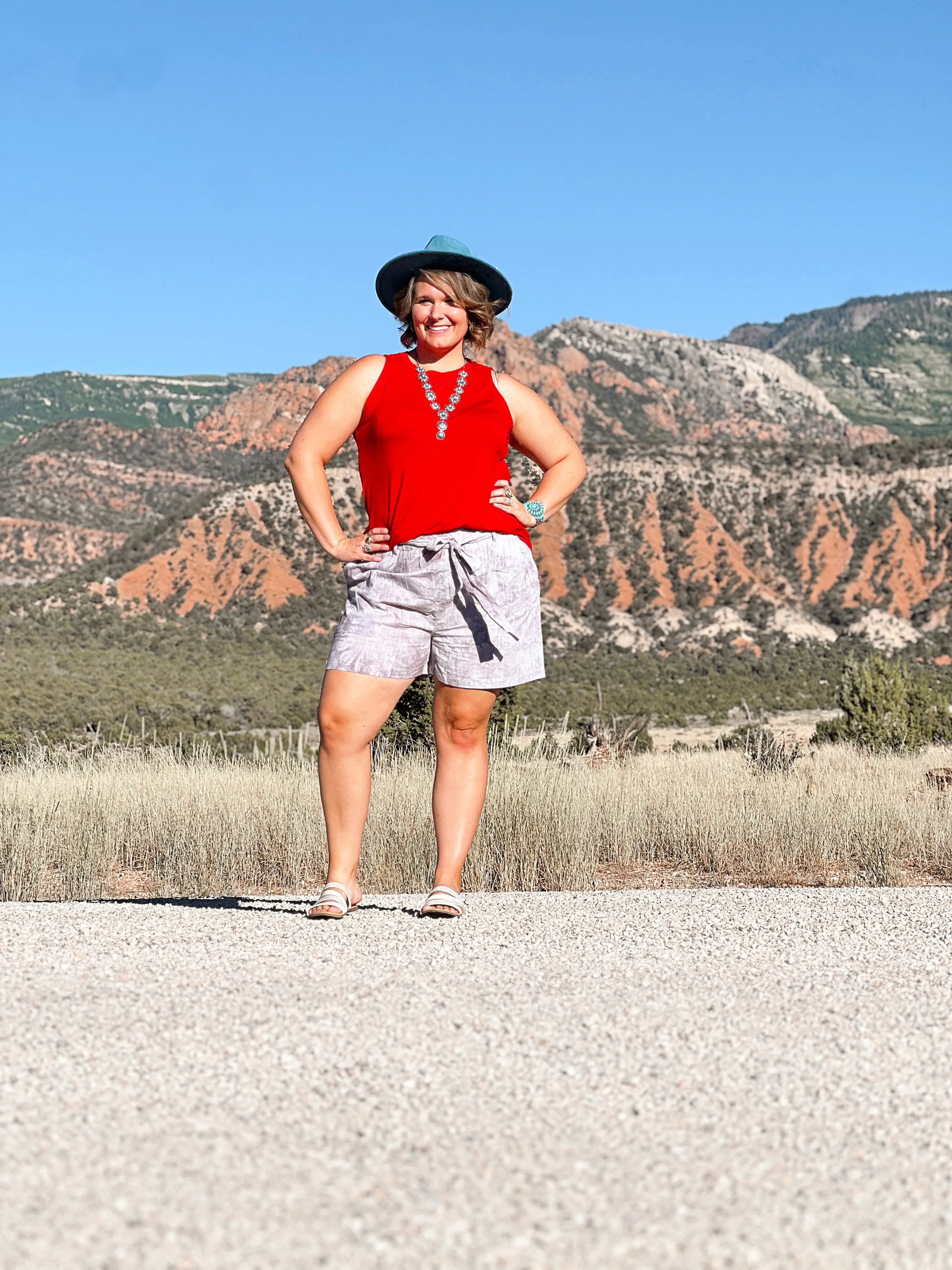 Essential Tank Top - Ruby