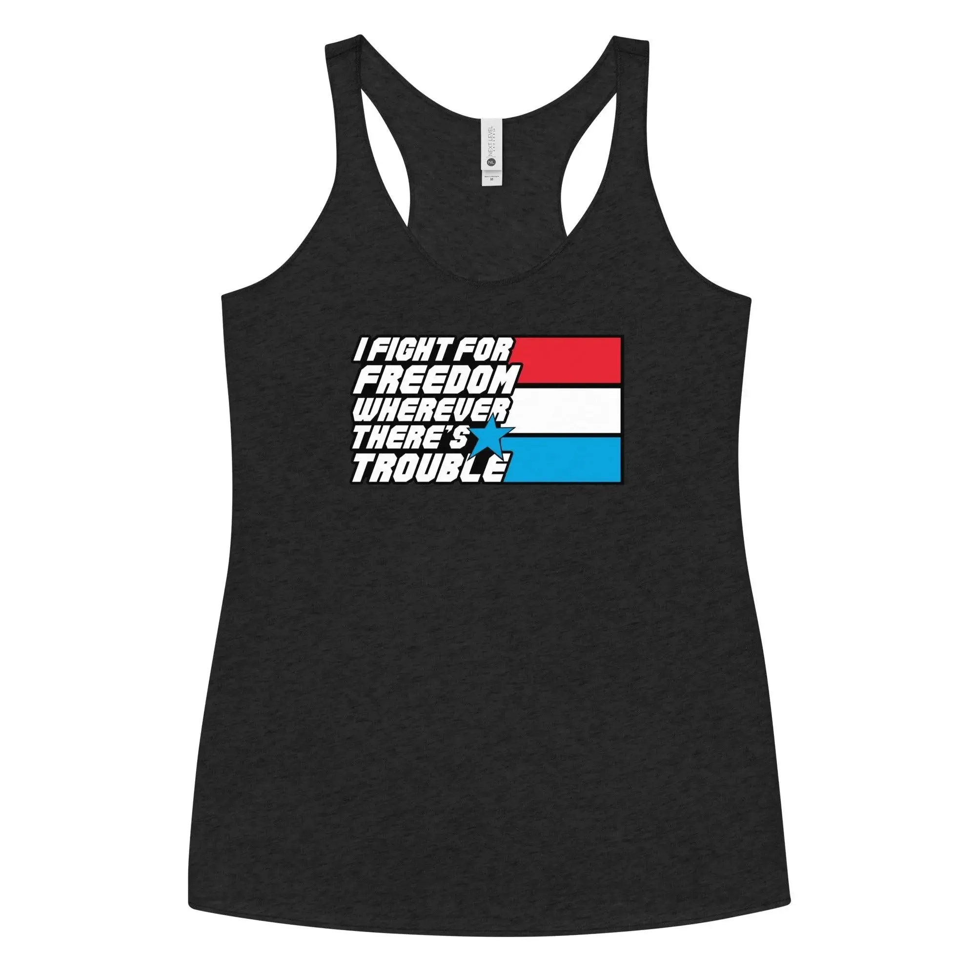 Fight For Freedom Women's Racerback Tank