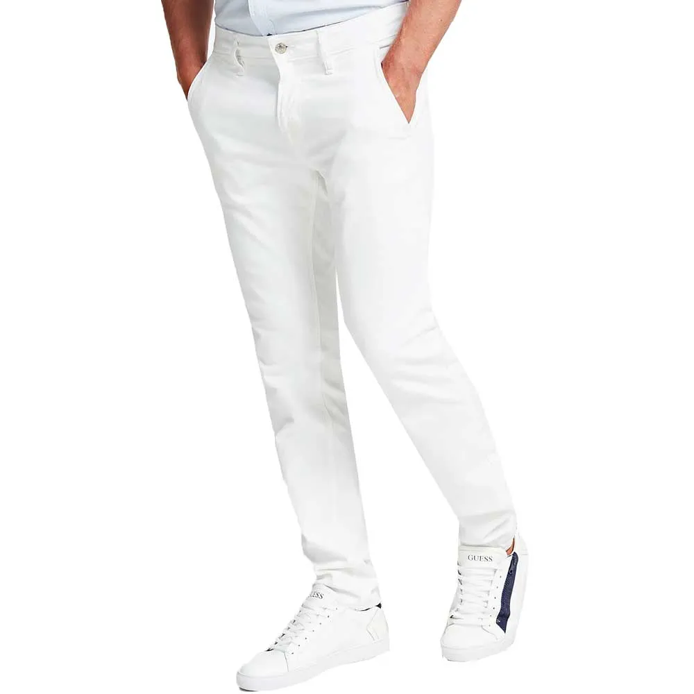 Guess Chris Skinny Jeans -  White M02A27D3ZY1