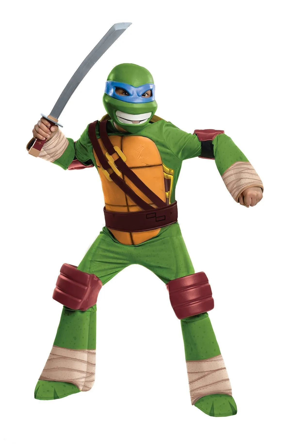 Leonardo Deluxe Costume for Kids - Nickelodeon Teenage Mutant Ninja Turtles