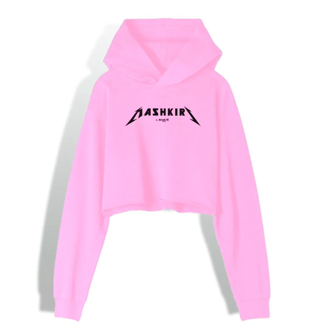 Mashkiri - Kannada Crop Hoodie