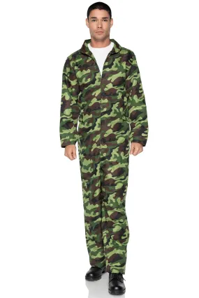 Men's Camo Jumpsuit