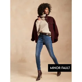 (Minor Fault) High Rise Skinny Jeans