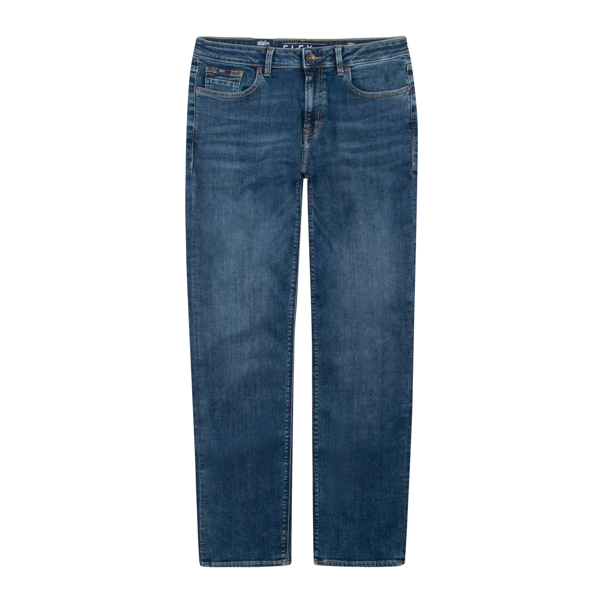 Mish Mash Flex Tapered Jeans Mid Blue