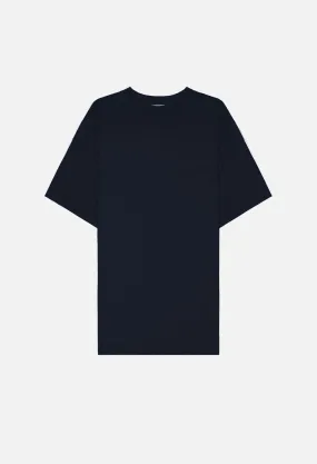 Mock Panel Tee / Dark Navy