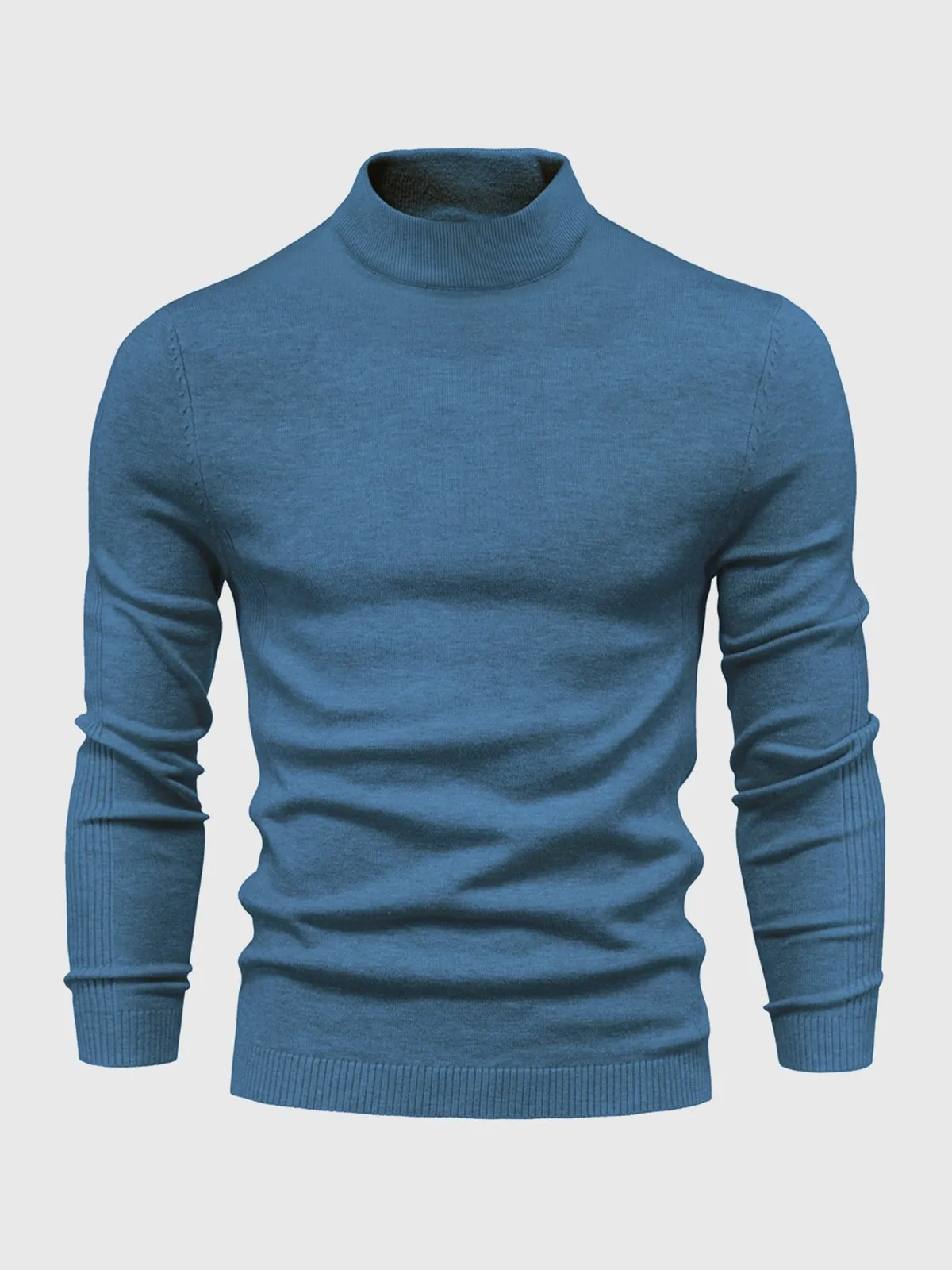 Mockneck Washable Sweater