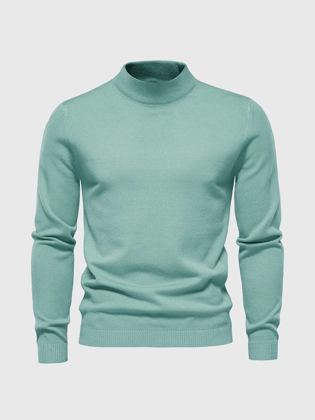 Mockneck Washable Sweater