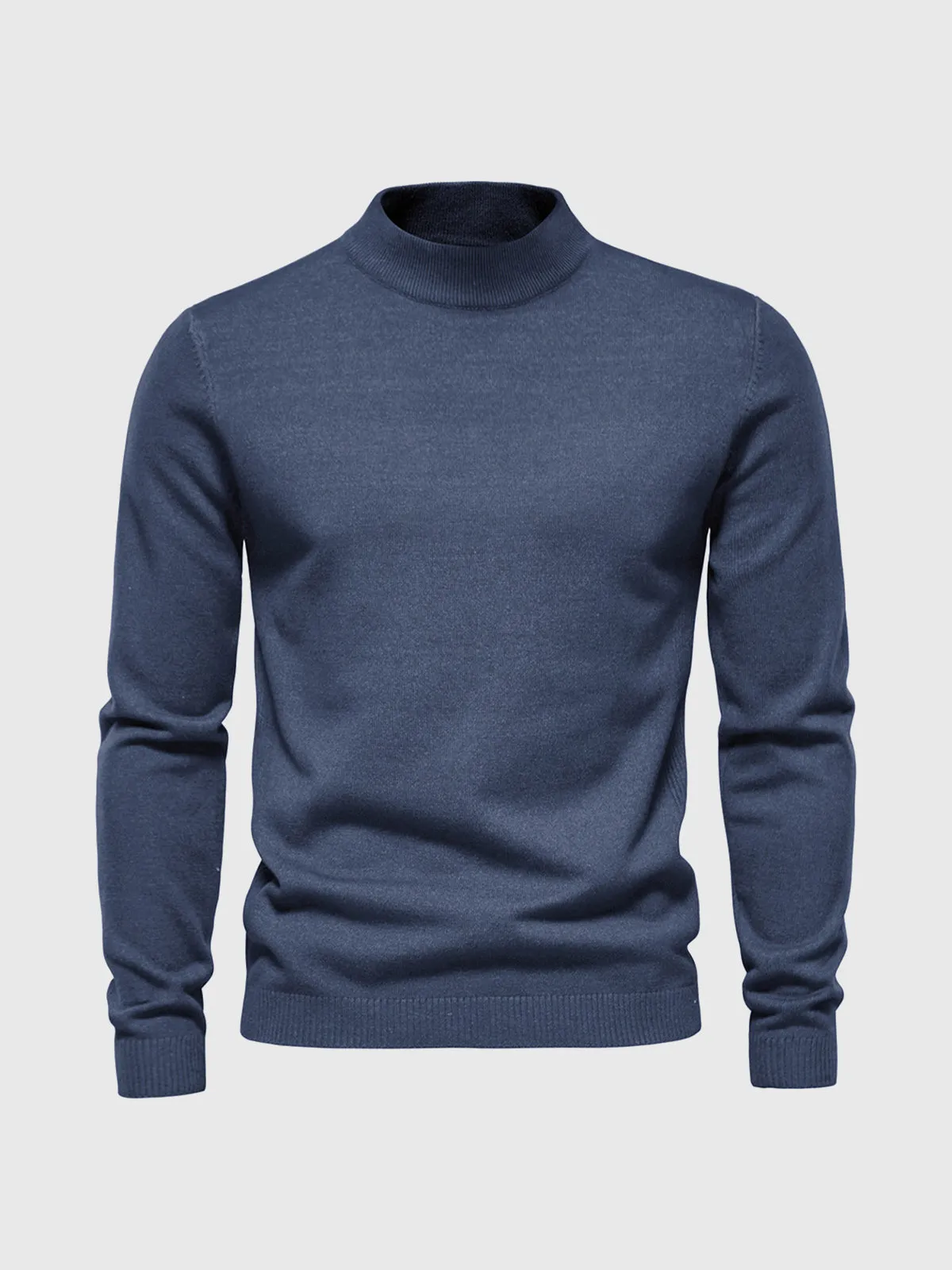 Mockneck Washable Sweater