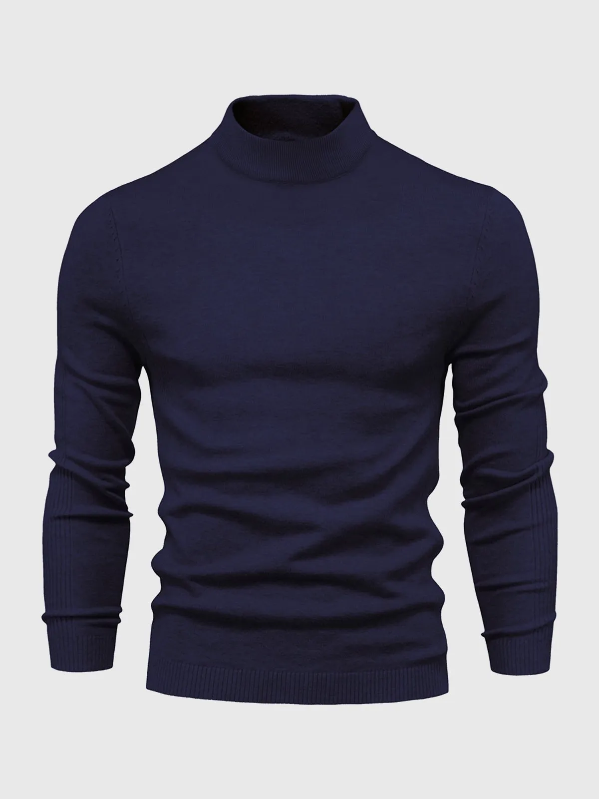 Mockneck Washable Sweater