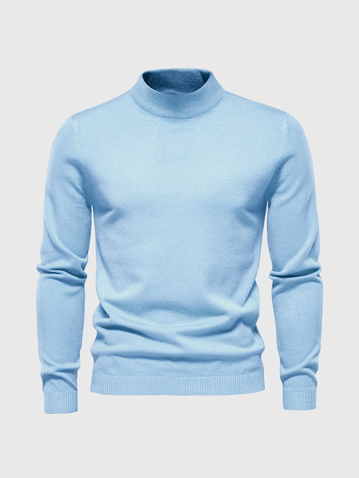 Mockneck Washable Sweater