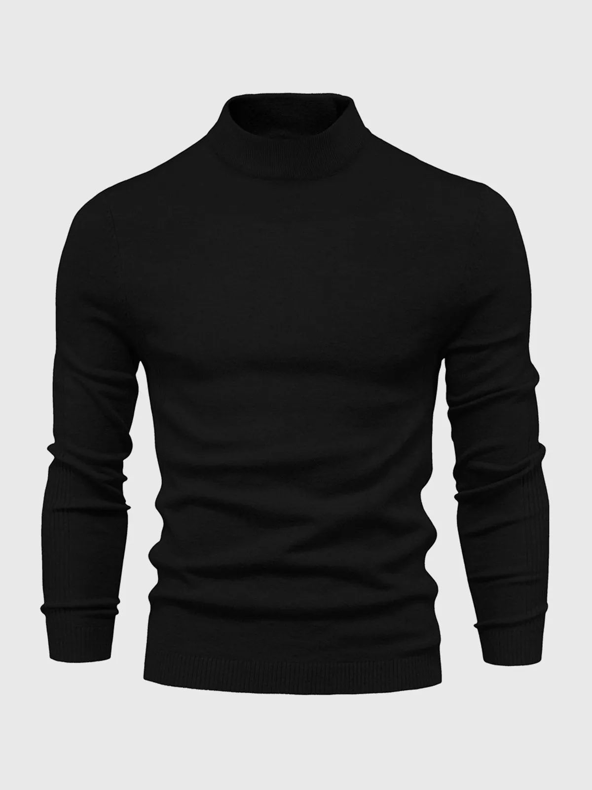 Mockneck Washable Sweater