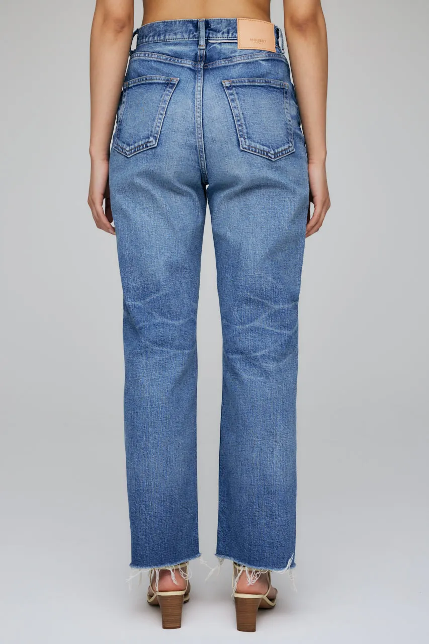 Moussy EVELYN CROPPED STRAIGHT-HI