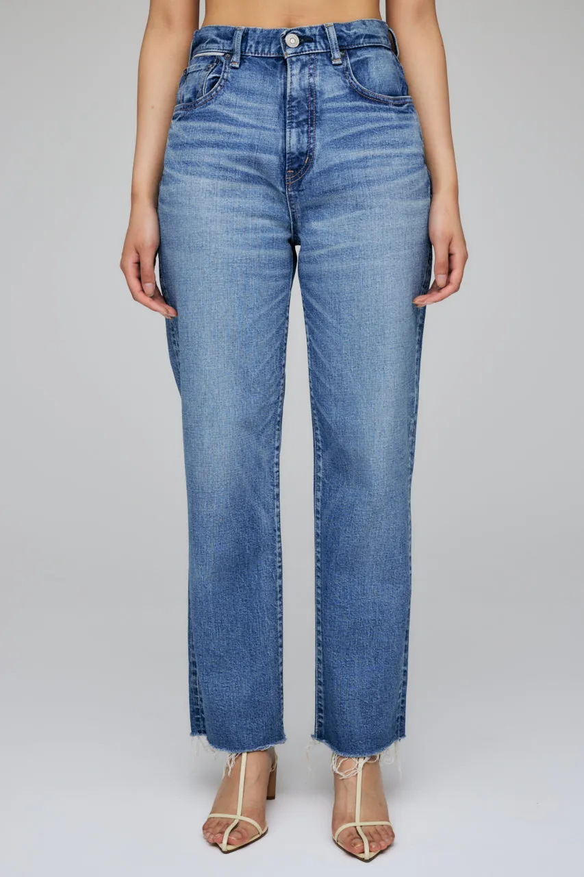 Moussy EVELYN CROPPED STRAIGHT-HI