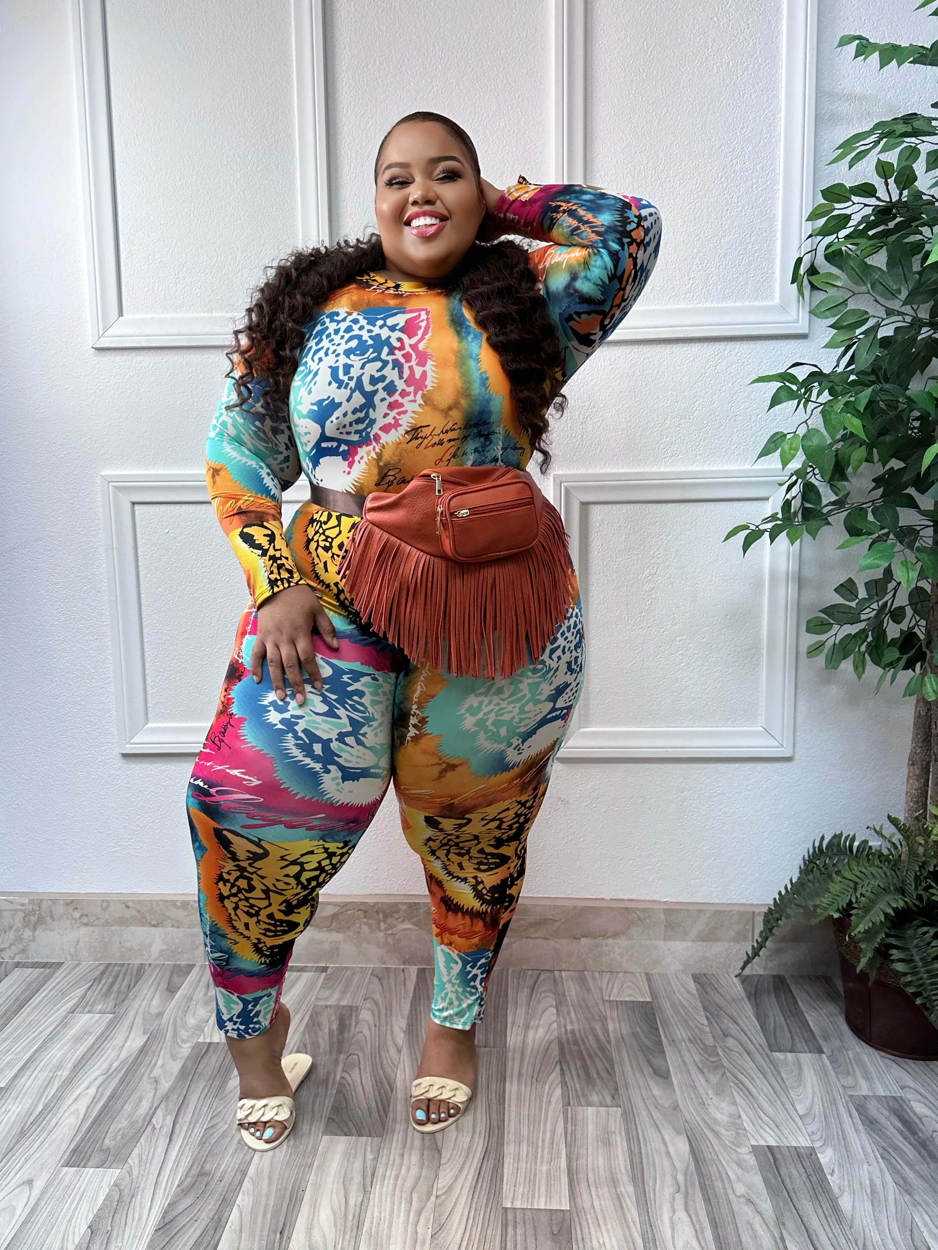 Multi color Ginny   Size Jumpsuit