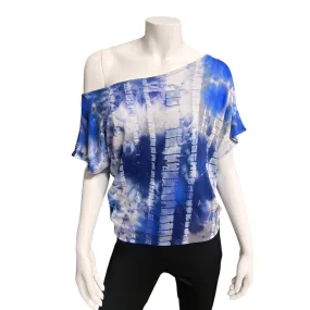 Nia Top - Blue Tie Dye