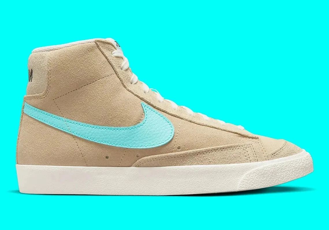 Nike Blazer Mid 77 Desert Ore Light Aqua