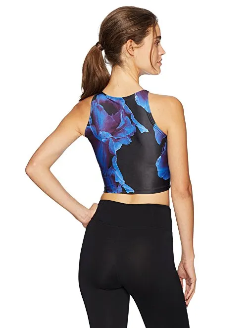 Onzie High Neck Anemone Crop Top