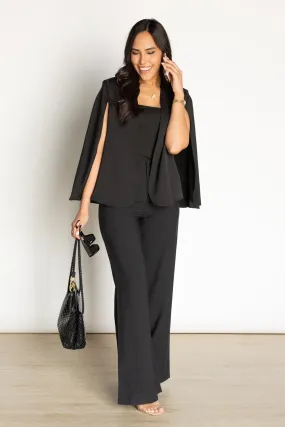 Perfect Company Black Cape Blazer