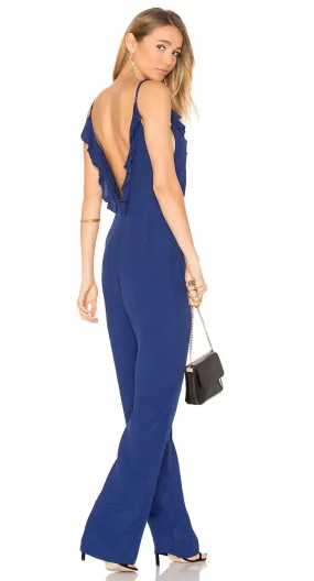 Privacy Please Bedford Jumpsuit Navy