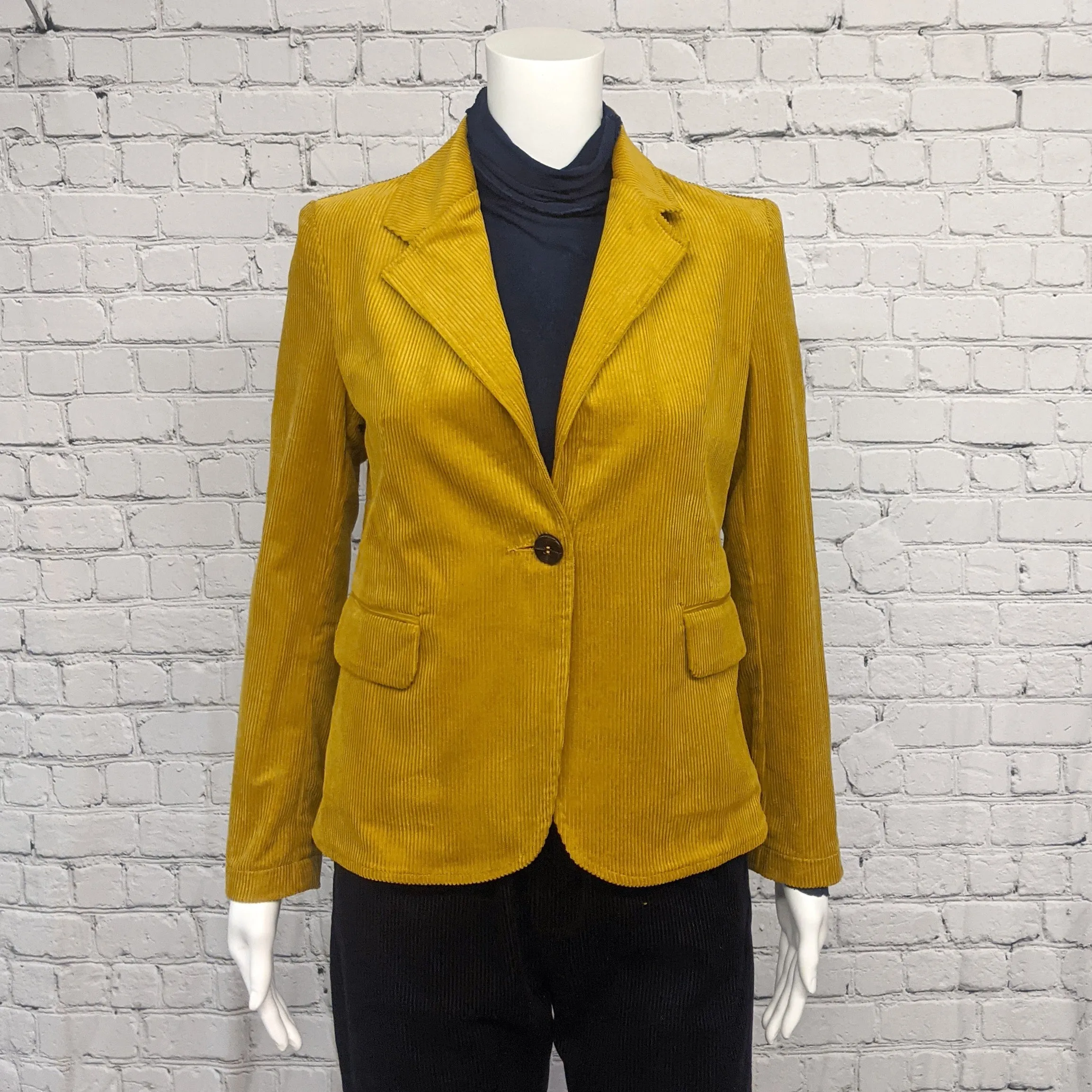 SALE! Georgia Blazer in Golden by The Little Project