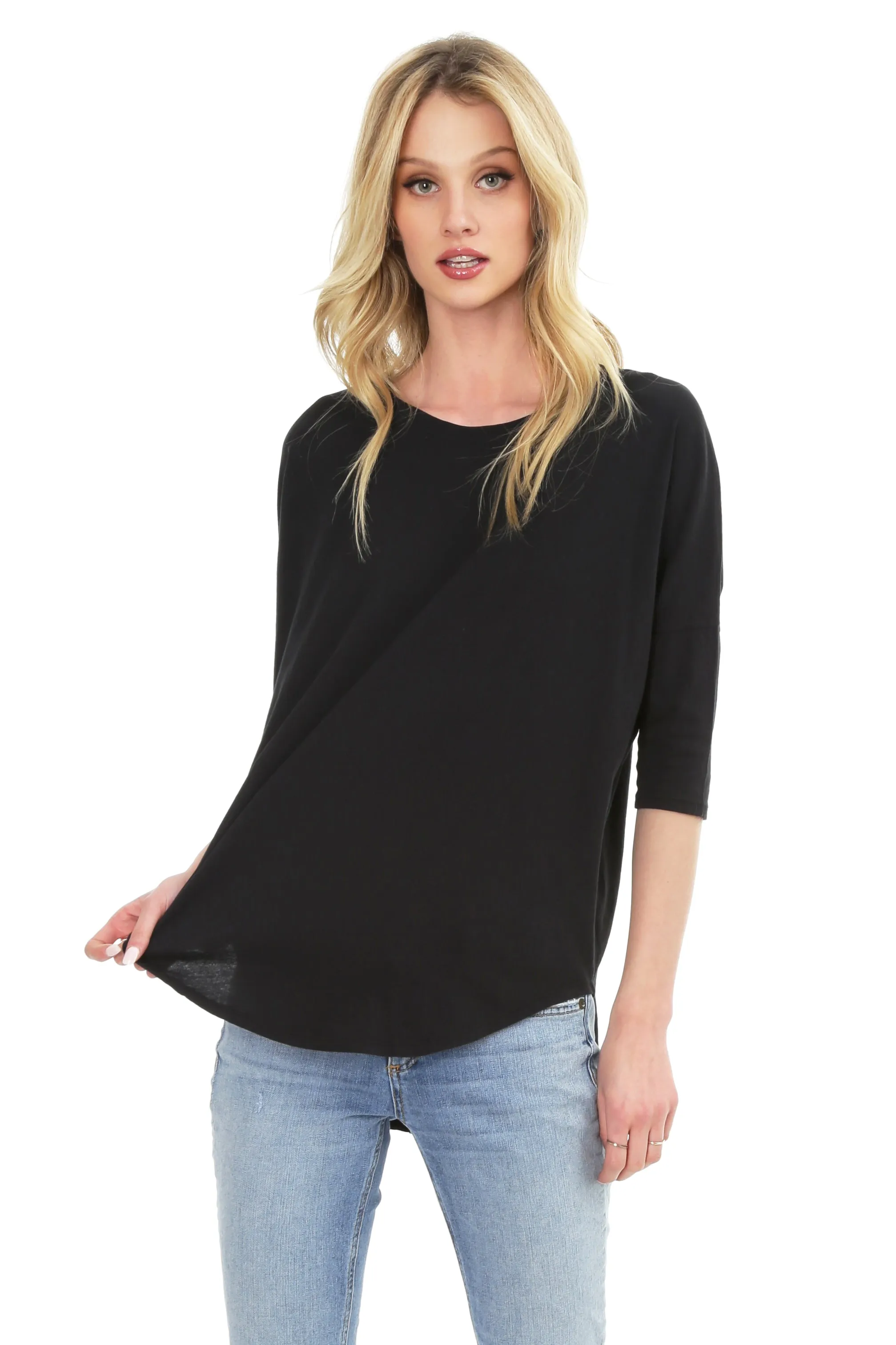 Sleeve Drop Shoulder Top