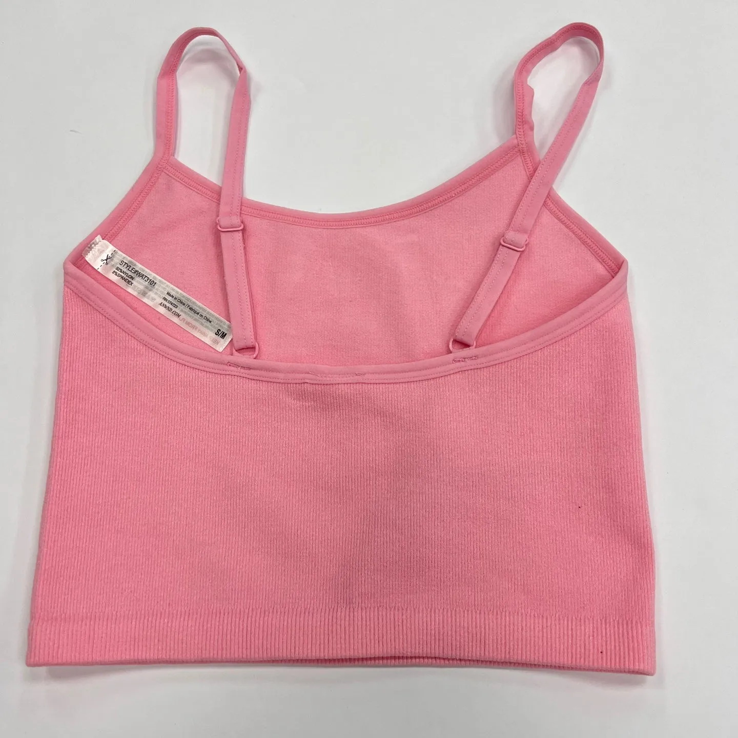 Spagetti Strap Cami Crop Top