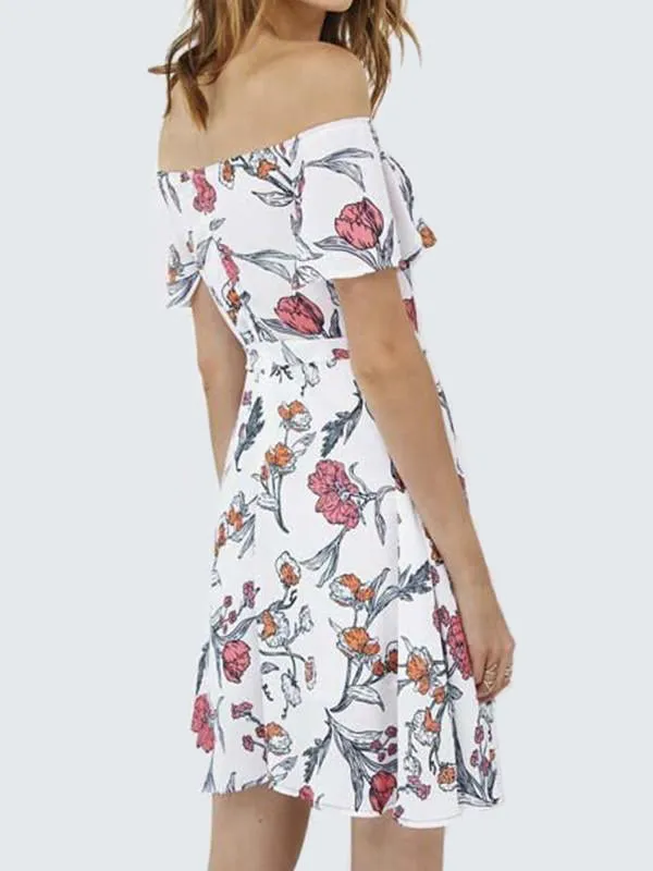 Think It Out Floral Dress