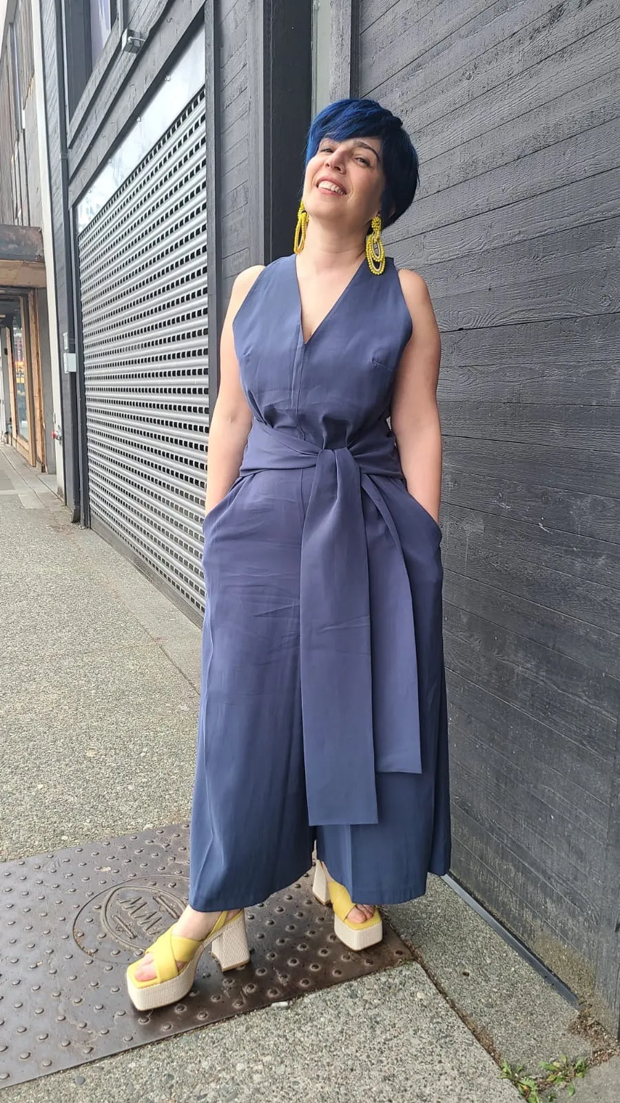 TO1 Delray Blue Jumpsuit