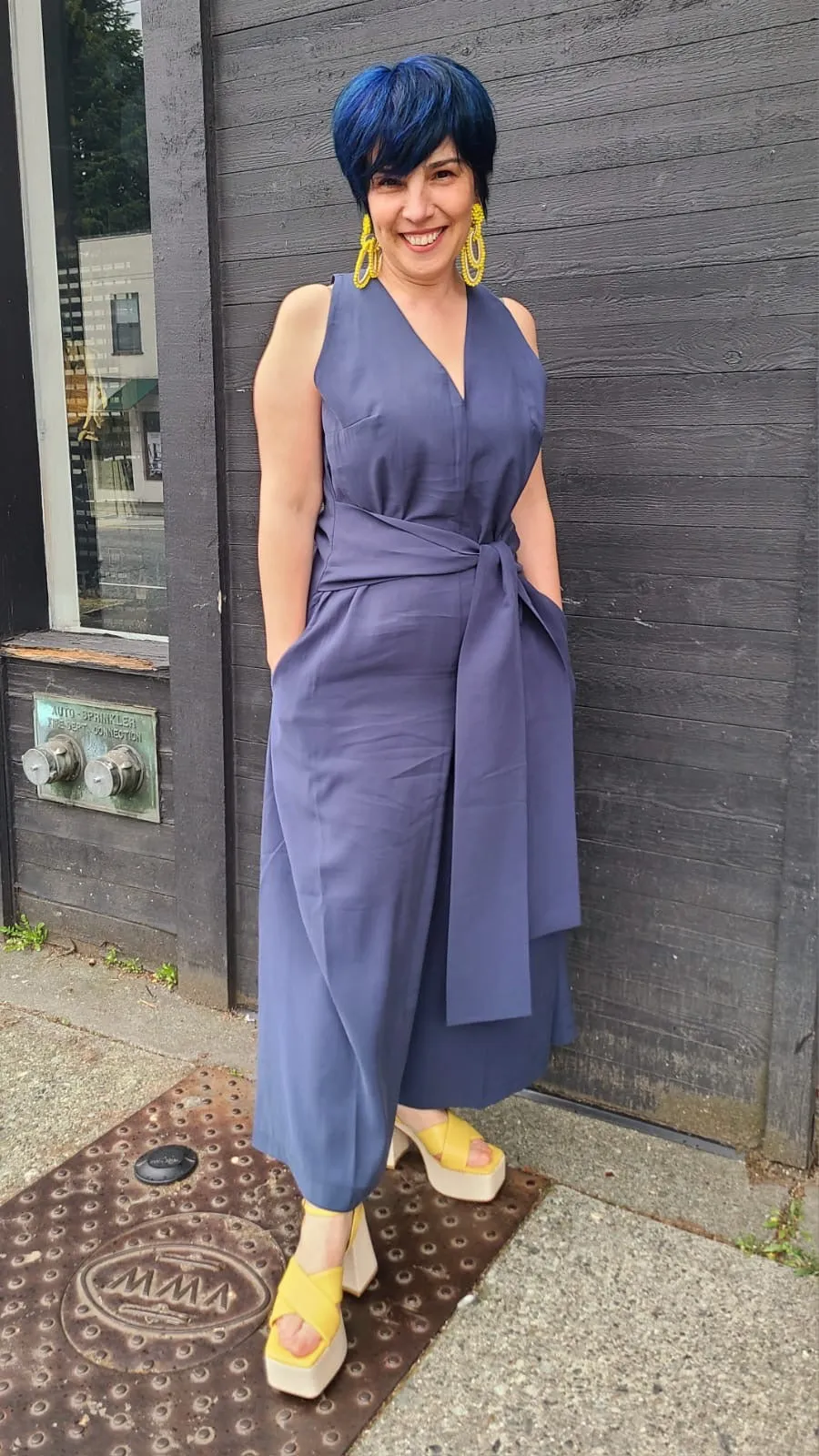 TO1 Delray Blue Jumpsuit