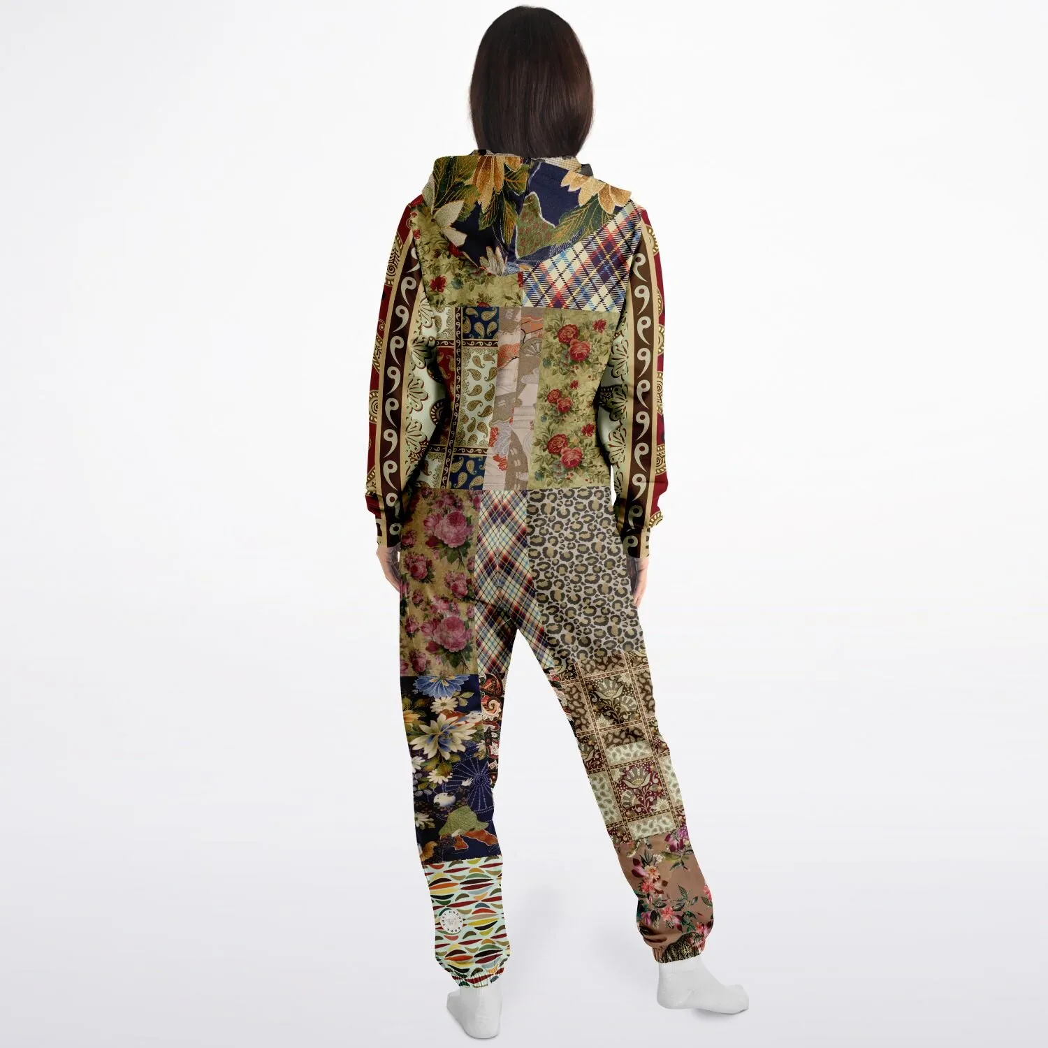 Tripoli Floral Patchwork Unisex Romper