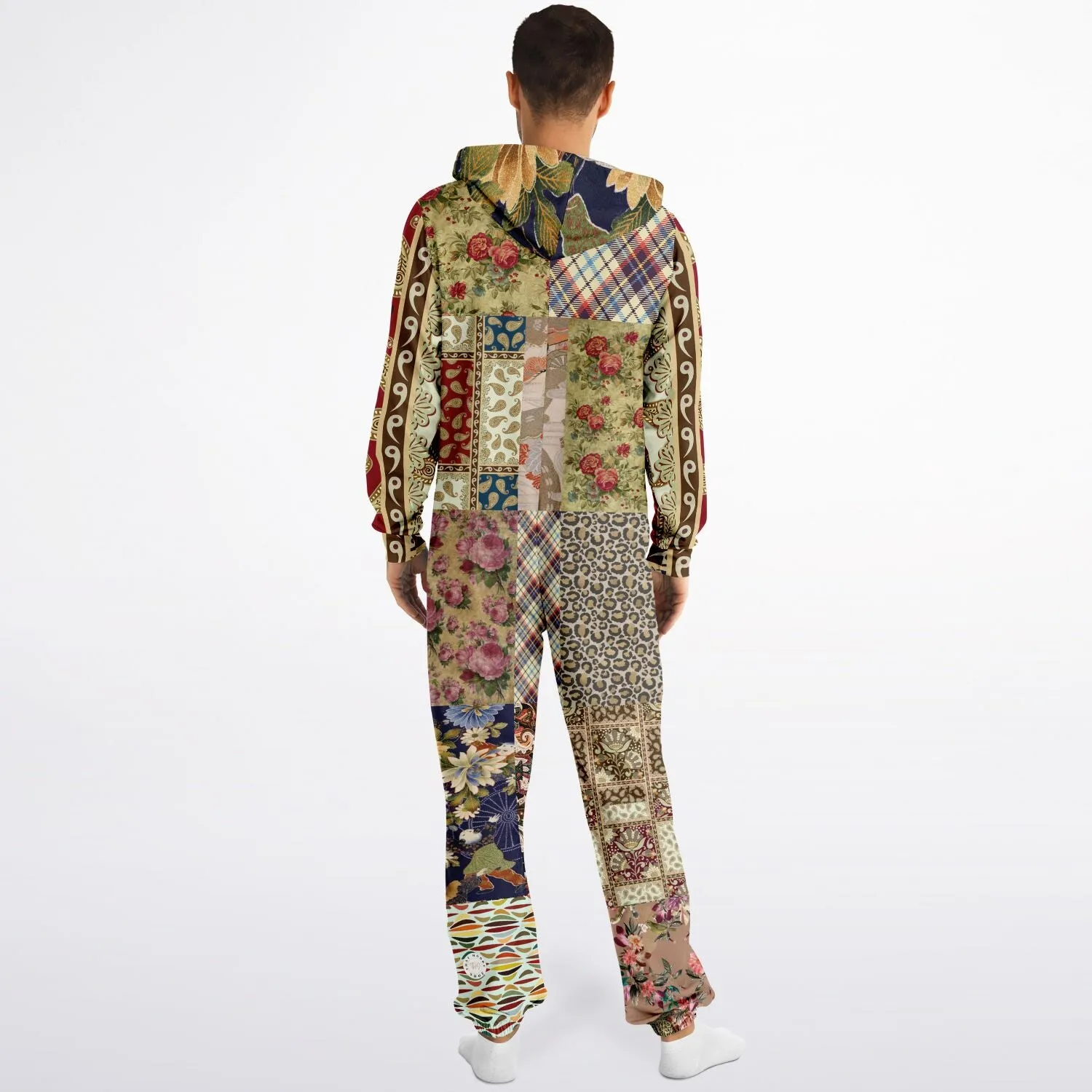 Tripoli Floral Patchwork Unisex Romper