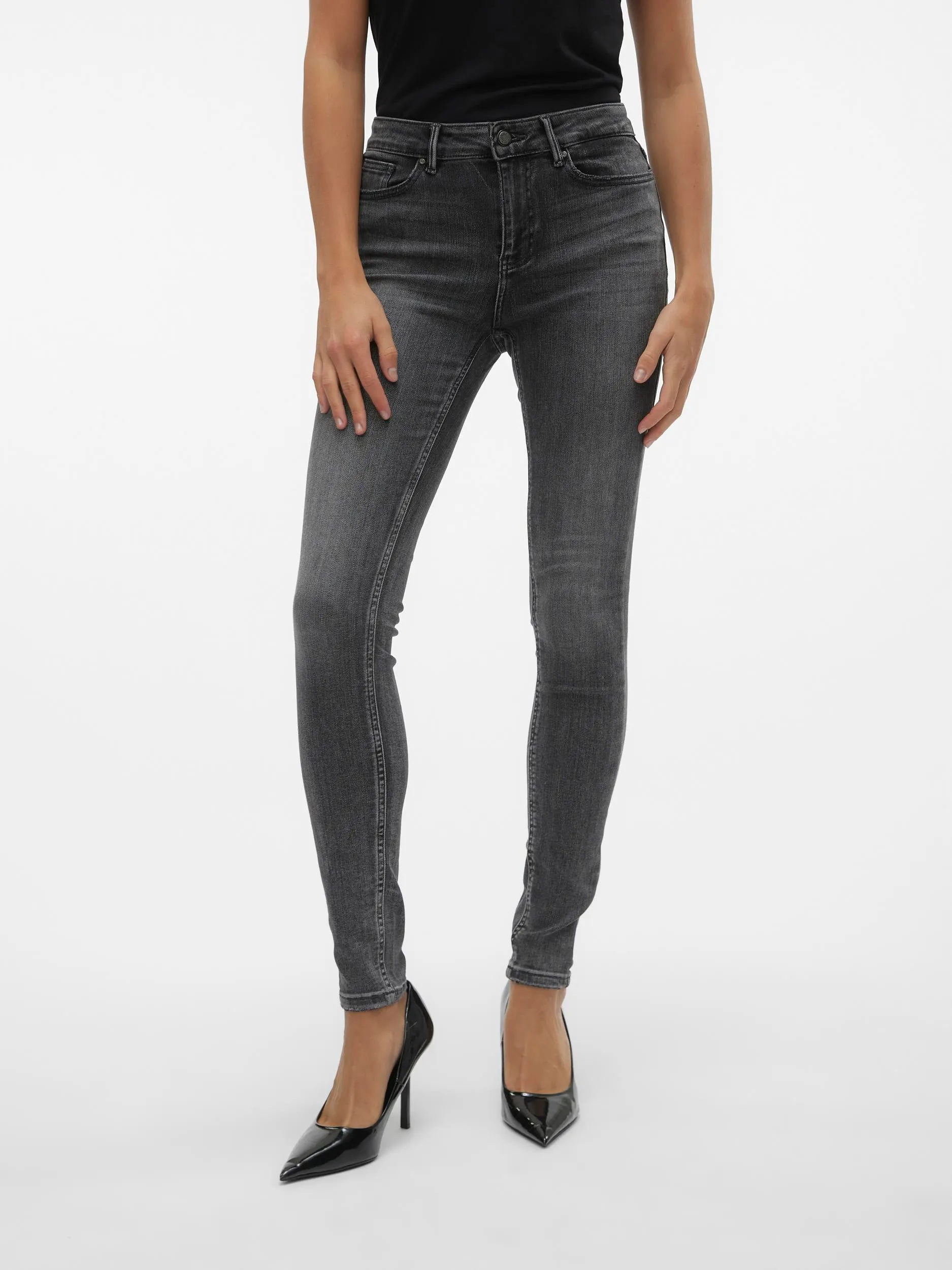 VMFLASH MR SKINNY JEANS LI213 GA NOOS