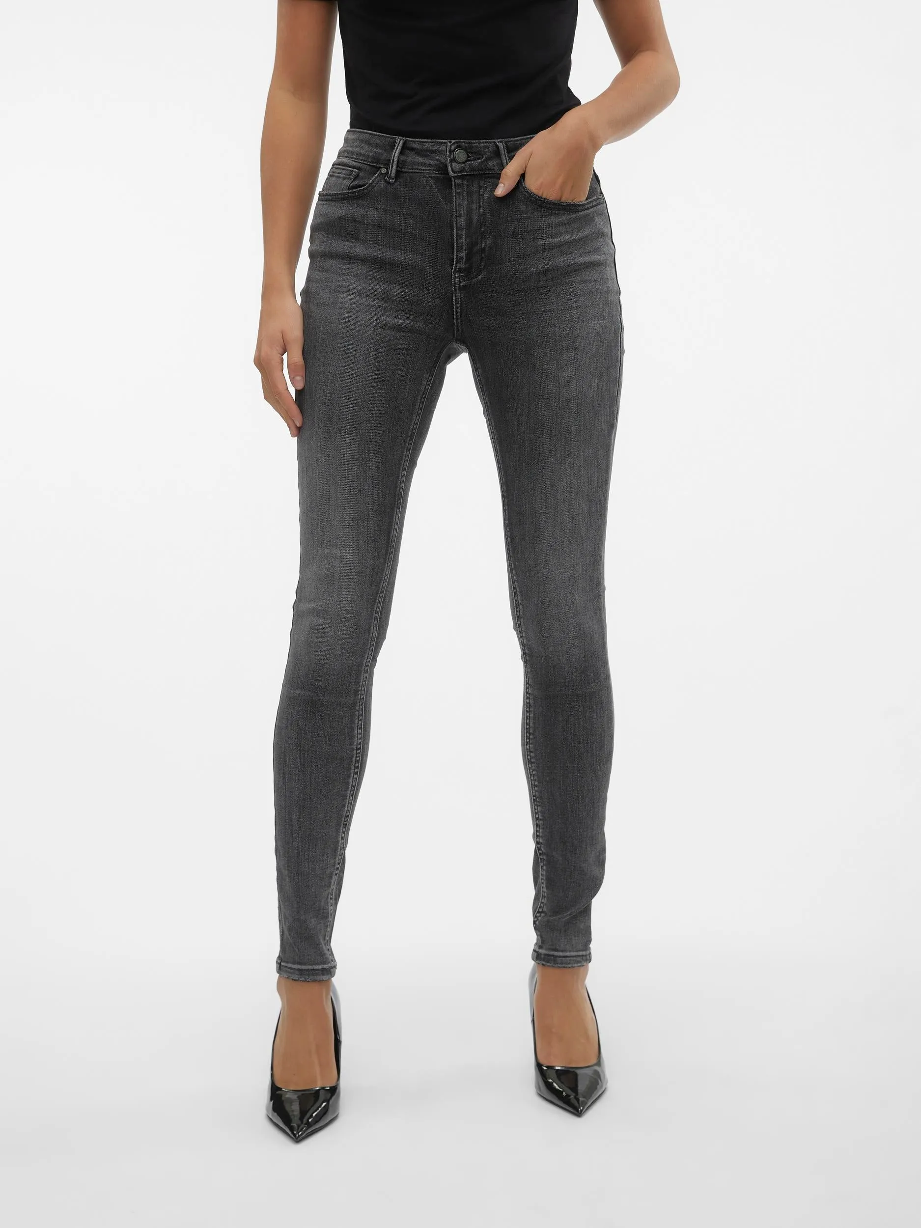 VMFLASH MR SKINNY JEANS LI213 GA NOOS