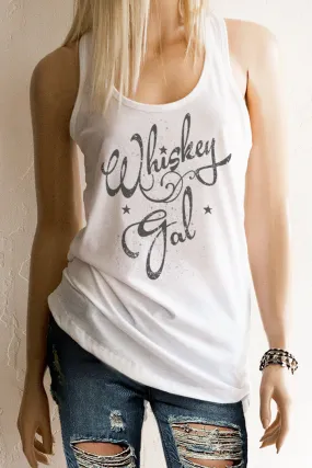 Whiskey Girl Racerback Tank Top