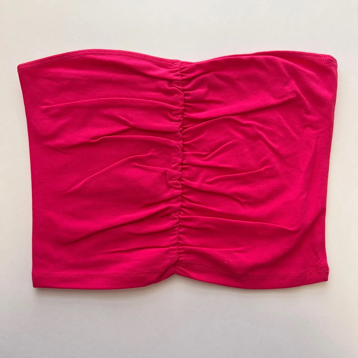 Women's Smock Tube Crop Top