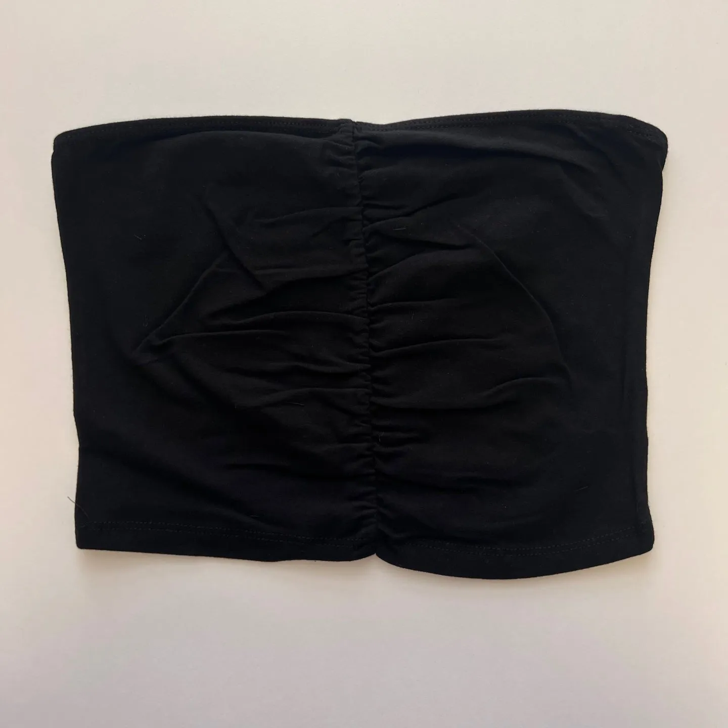 Women's Smock Tube Crop Top